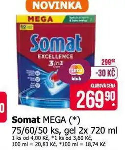 Teta Somat mega, gel nabídka