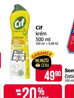 Teta Cif krém nabídka