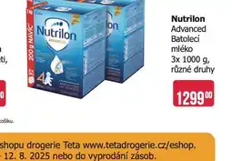 Teta Nutrilon batolecí mléko nabídka