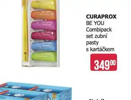 Teta Curaprox set zubní pasty s kartáčkem nabídka
