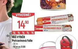 Globus Potravinová fólie nabídka