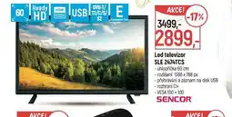 Globus Led televizor sencor 60 cm nabídka