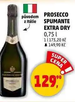 Penny Market PROSECCO SPUMANTE EXTRA DRY, 0,75 l nabídka