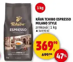 Penny Market KÁVA TCHIBO ESPRESSO MILANO STYLE zrnková, 1 kg nabídka