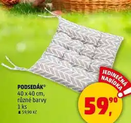 Penny Market PODSEDÁK 40 x 40 cm, různé barvy, 1 ks nabídka