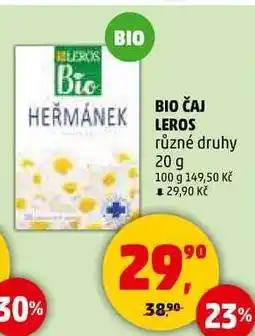 Penny Market BIO ČAJ LEROS různé druhy, 20 g nabídka