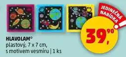 Penny Market HLAVOLAM plastový, 7 x7 cm, s motivem vesmíru, 1 ks nabídka