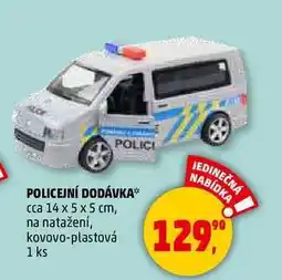 Penny Market POLICEJNÍ DODÁVKA cca 14 x 5 x 5 cm, na natažení, 1 ks nabídka