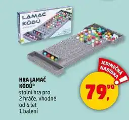 Penny Market HRA LAMAČ KÓDŮ stolní hra pro 2 hráče, vhodné od 6 let, 1 balení nabídka
