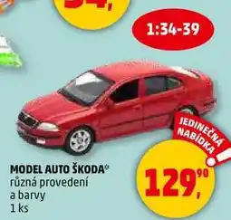 Penny Market MODEL AUTO ŠKODA různá provedení a barvy, 1 ks nabídka