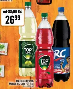 TEMPO Top Topic Hrozen, Malina, RC Cola nabídka