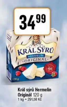 TEMPO Král sýrů Hermelín Originál nabídka