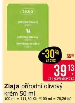 Teta Ziaja přírodní olivový krém 50 ml nabídka