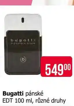 Teta Bugatti pánské EDT 100 ml, různé druhy nabídka