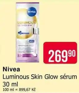 Teta Nivea Luminous Skin Glow sérum 30 ml nabídka