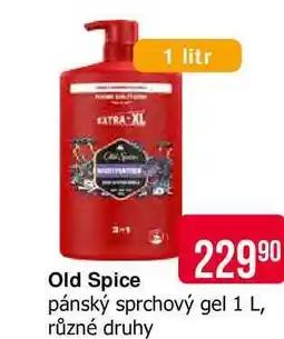 Teta Old Spice Sprchový gel 1l, vybrané druhy nabídka