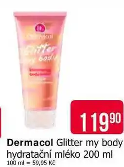 Teta Dermacol Glitter my body hydratační mléko 200 ml nabídka