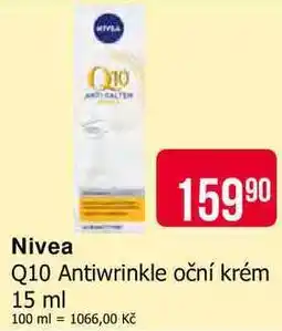 Teta Nivea Q10 Antiwrinkle oční krém 15 ml nabídka