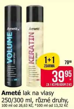 Teta Ameté lak na vlasy 250/300 ml, různé druhy nabídka