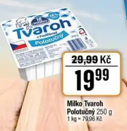 TEMPO Milko Tvaroh Polotučný nabídka