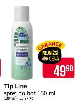 Teta Tip Line sprej do bot 150 ml nabídka