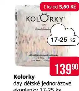 Teta Kolorky dětské jednorázové ekoplenky 17-25 ks nabídka