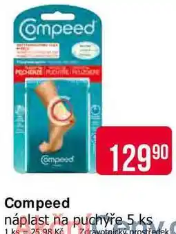 Teta Compeed náplast na puchýře 5 ks nabídka