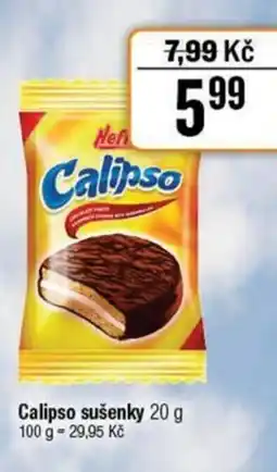 TEMPO Calipso sušenky nabídka