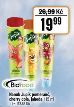 TEMPO Nanuk Jupík pomeranč, cherry cola, jahoda nabídka