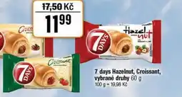 TEMPO 7 days Hazelnut, Croissant nabídka