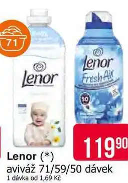Teta Lenor aviváž 59 dávek, vybrané druhy nabídka