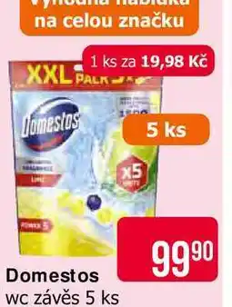 Teta Domestos wc závěs 5 ks nabídka