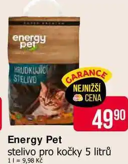 Teta Energy Pet stelivo pro kočky 5 litrů nabídka