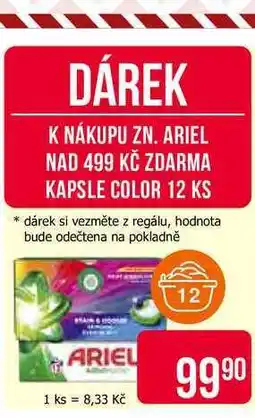 Teta Ariel gelové kapsle 12 ks, vybrané druhy nabídka