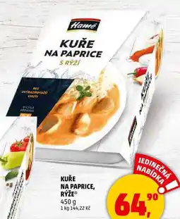 Penny Market KUŘE NA PAPRICE, RÝŽE, 450 g nabídka