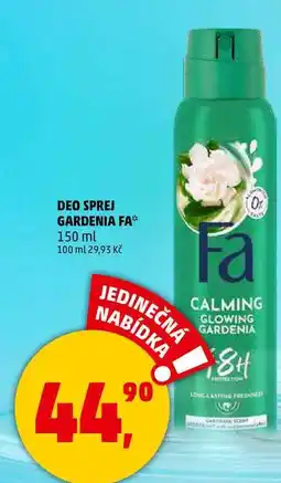 Penny Market DEO SPREJ GARDENIA FA, 150 ml nabídka