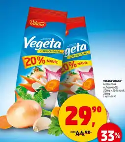 Penny Market VEGETA VITANA zeleninové ochucovadlo, 200 g +20% navíc, 240 g nabídka