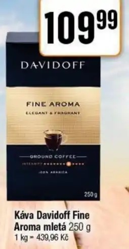 TEMPO Káva Davidoff Fine Aroma mletá nabídka