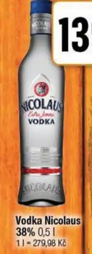 TEMPO Vodka Nicolaus 38% nabídka