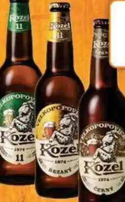 TEMPO Pivo Velkopopovický Kozel 11, řezaný, černý nabídka