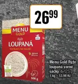 TEMPO Menu Gold Rýže loupaná varné sáčky nabídka