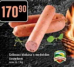 TEMPO Grilovací klobása s medvědím česnekem nabídka