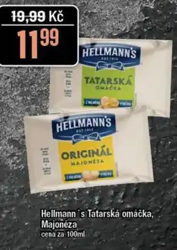 TEMPO Hellmann's Tatarská omáčka, Majonéza nabídka