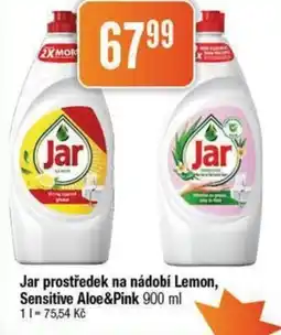 TEMPO Jar prostředek na nádobí Lemon, Sensitive Aloe & Pink nabídka