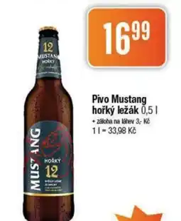 TEMPO Pivo Mustang hořký ležák nabídka