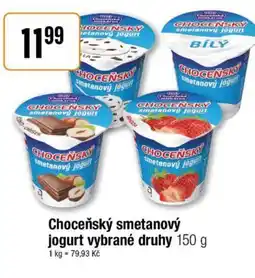 TEMPO Choceňský smetanový jogurt nabídka