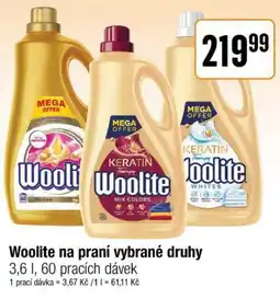 TEMPO Woolite na praní nabídka
