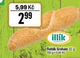 TEMPO Rohlík Graham nabídka