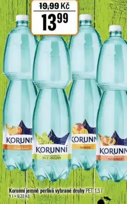 TEMPO Korunní jemně perlivá nabídka