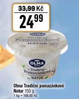 TEMPO Olma Tradiční pomazánkové Natur nabídka